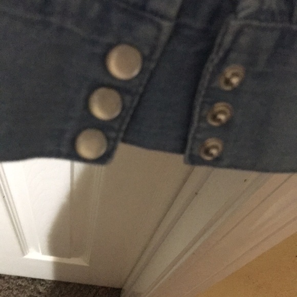 Denim Button Down Shirt - Picture 4 of 5